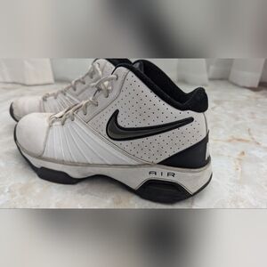 Nike Man's Aiir Visi Pro 2 Shoes Black&White Size 9.5